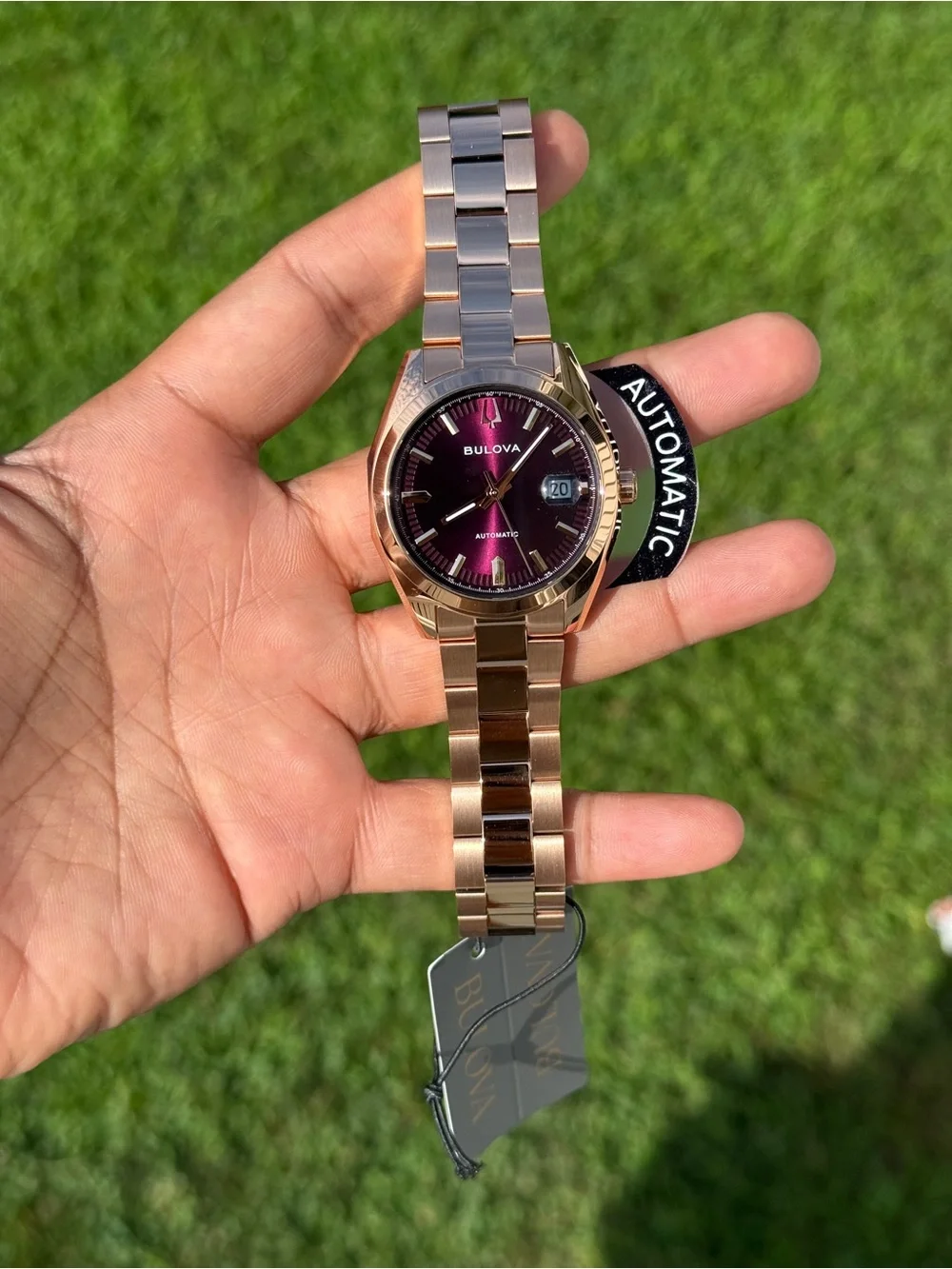 Bulova stylish wristwatch